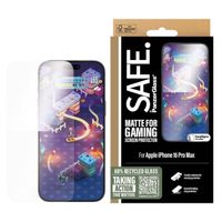 SAFE by PanzerGlass Protector d'écran Gaming Ultra Wide Fit avec applicateur Apple iPhone 16 Pro Max
