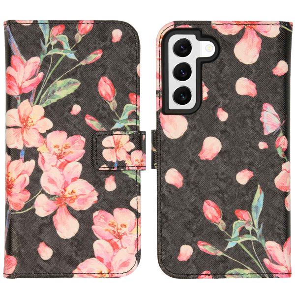 imoshion Coque silicone design Samsung Galaxy S22 - Blossom Black