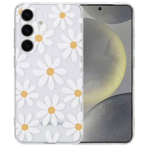 imoshion Coque Design Samsung Galaxy S25 - Daisy Flower