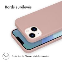 imoshion Coque Couleur Apple iPhone 14 - Dusty Pink