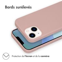 imoshion Coque Couleur iPhone 14 - Dusty Pink