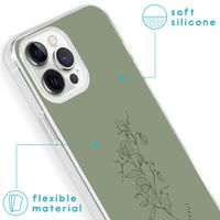 imoshion Coque Design iPhone 13 Pro - Floral Green