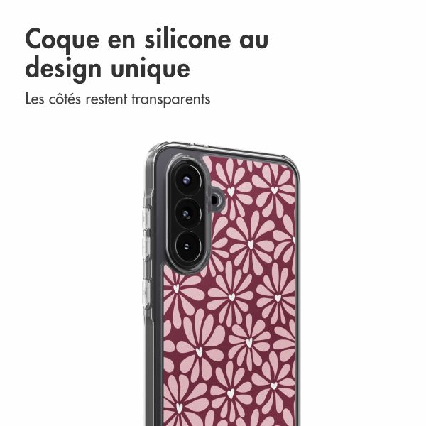 imoshion Coque Design Samsung Galaxy A56 - Bloom Love Blush