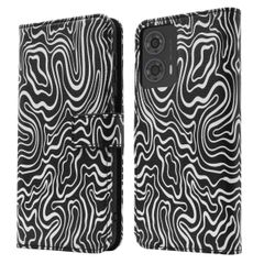 imoshion Étui de télephone portefeuille Design Motorola Moto G24 Power - Black And White