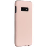 Accezz Coque Liquid Silicone Samsung Galaxy S10e - Rose