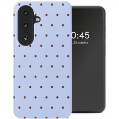 Selencia Coque arrière Vivid avec MagSafe Samsung Galaxy S26 - Happy Dots Digital Sky