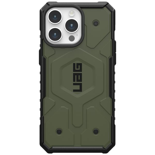 UAG Coque Pathfinder MagSafe iPhone 15 Pro Max - Olive Drab