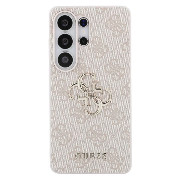 Guess Coque 4G Metal Logo Backcover Samsung Galaxy S26 Ultra - Rose