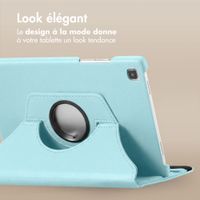imoshion Coque tablette rotatif à 360° Samsung Galaxy Tab S6 Lite (2020/2022/2024)  - Bleu clair