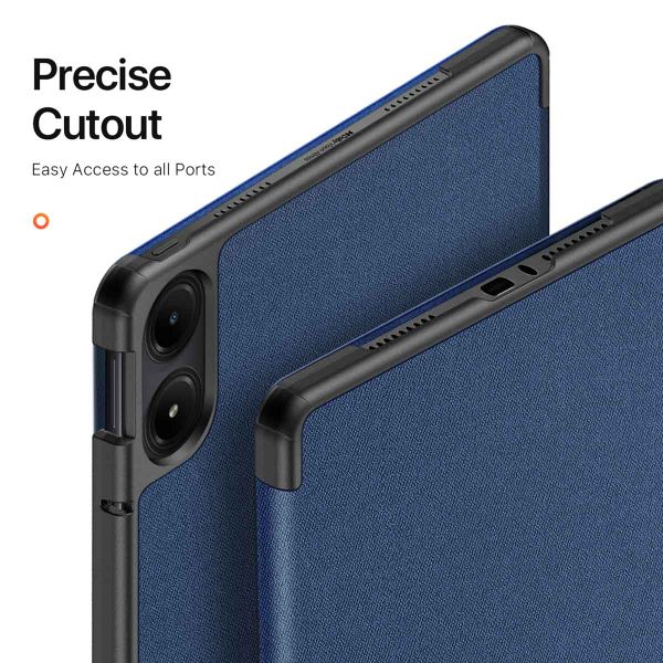 Dux Ducis Coque tablette Domo Xiaomi Redmi Pad Pro / POCO Pad - Bleu foncé