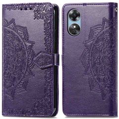 imoshion Etui de téléphone portefeuille Mandala Oppo A17 - Violet