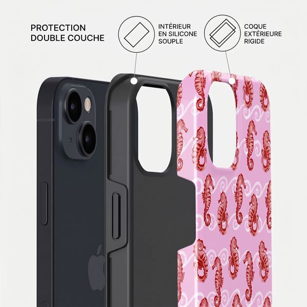 Burga Coque Tough MagSafe Apple iPhone 13 - Coral Reef