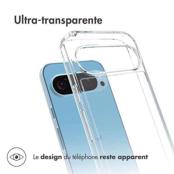 Accezz Coque Xtreme Impact Google Pixel 9 Pro - Transparent