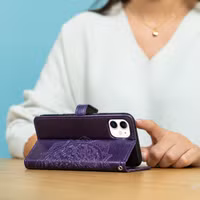 imoshion Etui de téléphone portefeuille Mandala Samsung Galaxy A33 - Violet