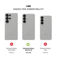 UAG Coque Metropolis LT MagSafe Samsung Galaxy S25 Plus - Kevlar Black