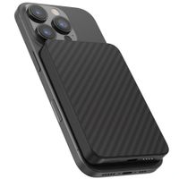 Accezz Powerbank Kevlar 5 000 mAh - MagSafe et Qi - Noir