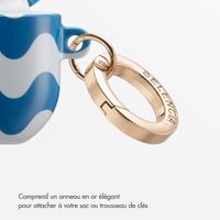 Selencia Coque Vivid Apple AirPods Pro - Wave Vibes Classic Blue