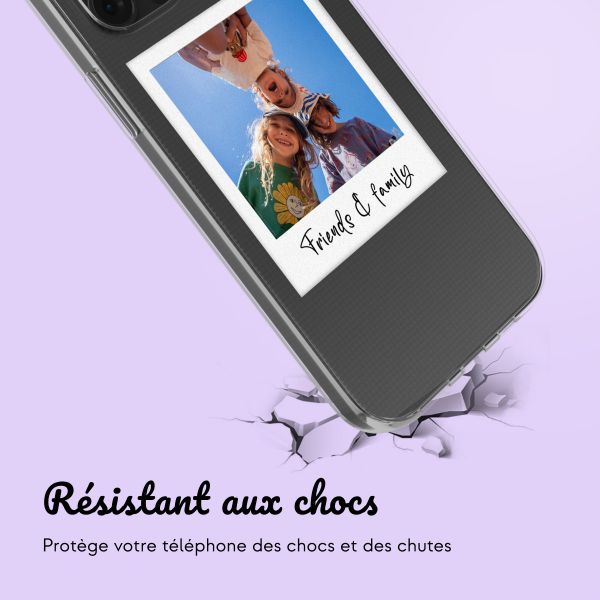 Coque avec votre propre photo et/ou texte Apple iPhone 12 (Pro) - Polaroid