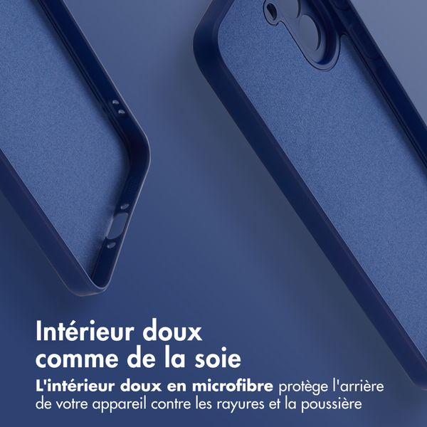 imoshion Coque Couleur avec MagSafe Samsung Galaxy A37 (5G) - Royal Blue
