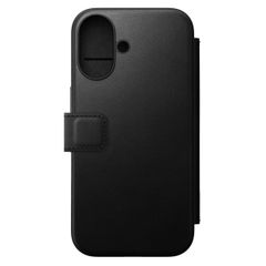 Nomad Étui de téléphone portefeuille Modern Leather Folio iPhone 16 - Black