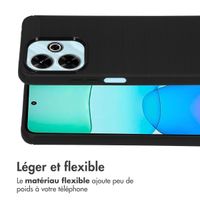 imoshion Coque Brushed Xiaomi Redmi 13 4G - Noir