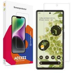 Accezz Protection d'écran en verre trempé Google Pixel 6