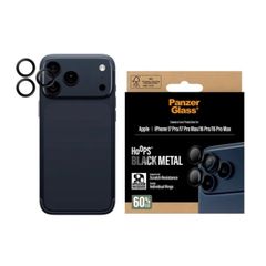 PanzerGlass Protection Caméra Hoops Optic Rings Apple iPhone 17 Pro / 17 Pro Max - Noir
