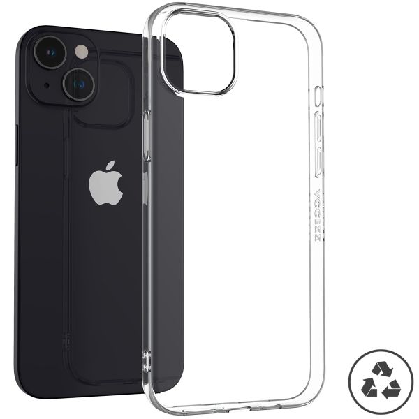 Accezz Coque Clear 100% recyclée iPhone 15 Plus - Transparent