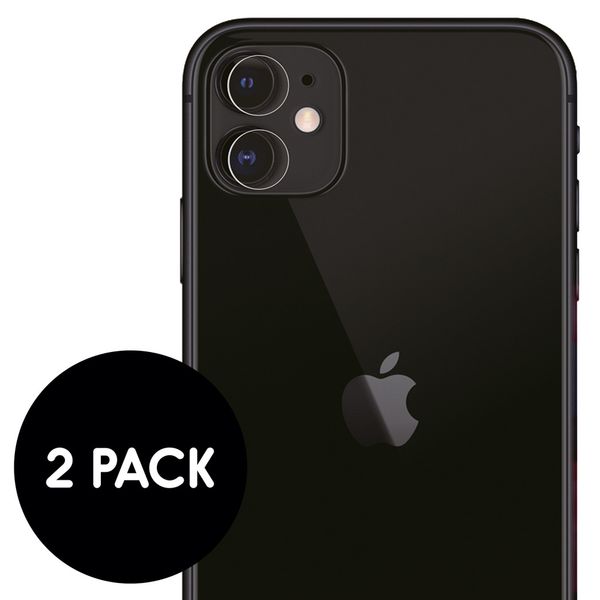 imoshion Protection Caméra en verre trempé 2 Pack iPhone 11