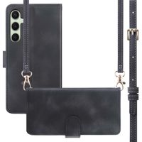 imoshion Etui de télephone portefeuille avec cordon Samsung Galaxy S24 / S25 - Noir