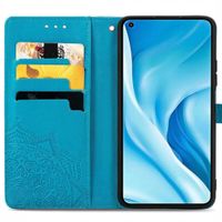 imoshion Etui de télephone Mandala Xiaomi Mi 11 Lite (5G/4G) / 11 Lite 5G NE - Turquoise