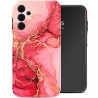 Selencia Coque arrière Vivid Tough Samsung Galaxy A15 - Rosy Marble