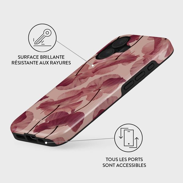 Burga Coque arrière Tough iPhone 16 - Tender Kiss