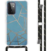 imoshion Coque Design avec cordon Samsung Galaxy A72 - Blue Graphic