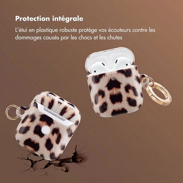 Selencia Coque Vivid  Apple Airpods 1 / 2 - Wild Leo