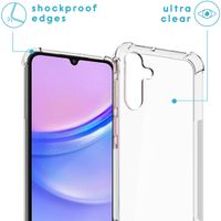 imoshion Coque avec dragonne Samsung Galaxy A15 (5G/4G) - Zwart / Goud