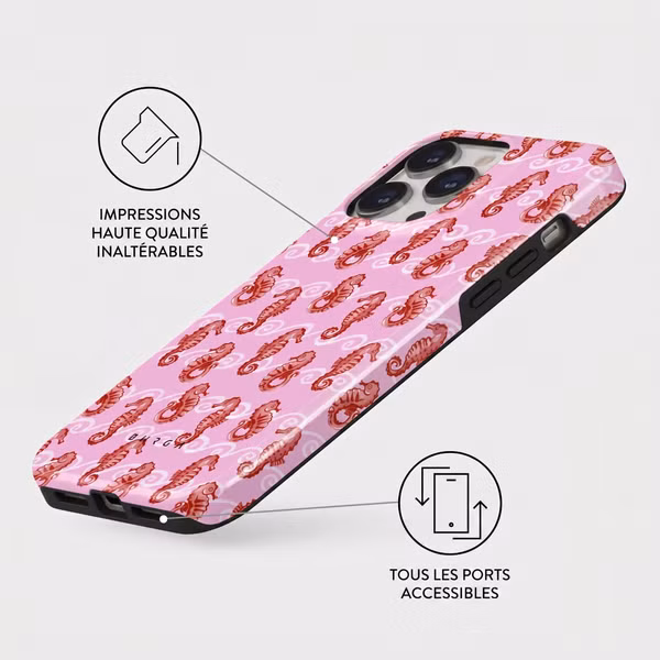 Burga Coque Tough MagSafe Apple iPhone 14 Pro - Coral Reef