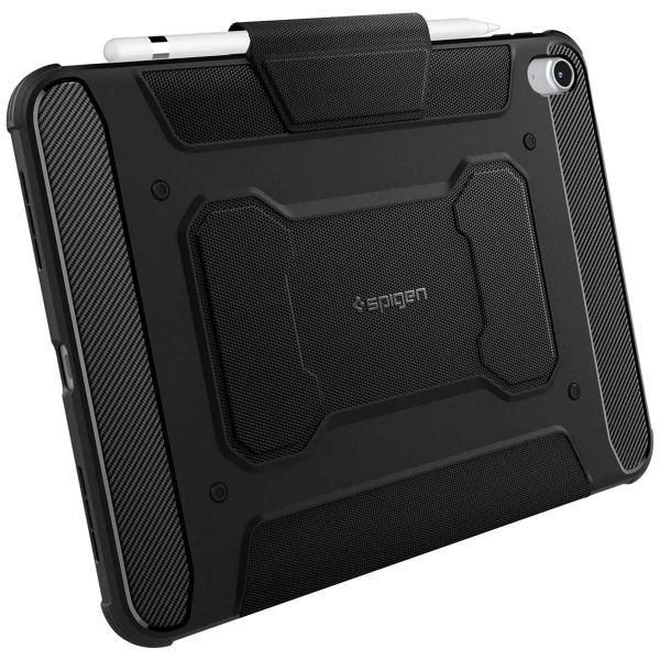 Spigen Coque tablette Rugged Armor Pro Apple iPad 11 (2025) 11 pouces A16 / iPad 10 (2022) 10.9 pouces - Noir