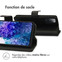imoshion Étui de télephone portefeuille Samsung Galaxy S20 FE - Noir