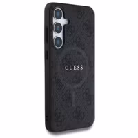Guess Coque MagSafe Classic avec logo 4G Samsung Galaxy S25 - Noir