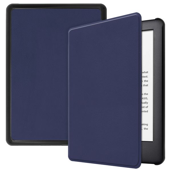 imoshion ﻿Slim Hard Sleepcover Amazon Kindle 10 - Bleu foncé