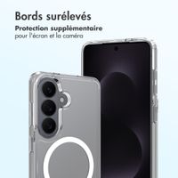 Accezz Coque arrière Xtreme Impact avec MagSafe Samsung Galaxy S26 - Transparent