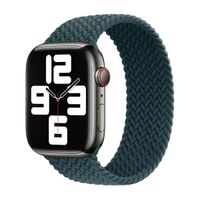 Apple Bracelet Solo tressé Apple Watch | 44/45/46/49 mm - Taille 6 - Rainforest