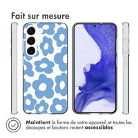 imoshion Coque Design Samsung Galaxy S23 Plus - Retro Blue Flowers