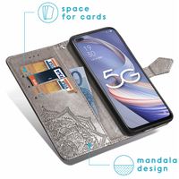 imoshion Etui de téléphone portefeuille Mandala Oppo Reno4 Z 5G