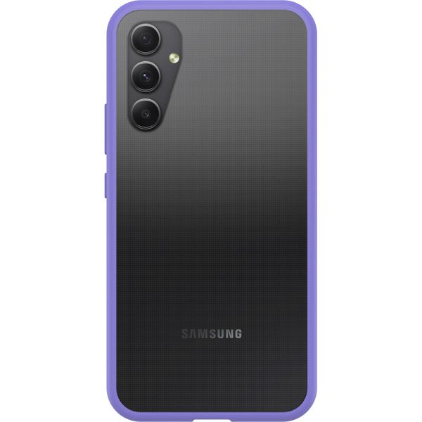 OtterBox Coque arrière React Samsung Galaxy A34 (5G) - Transparent / Violet