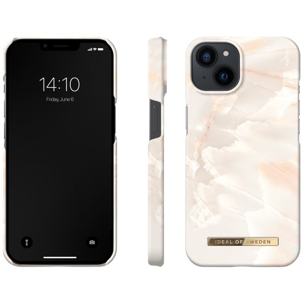 iDeal of Sweden Coque Fashion iPhone 13 - Rose Pearl Marble