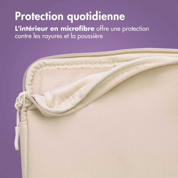 imoshion Pochette ordinateur avec compartiment 14 pouces - Sandstone