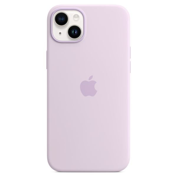 Apple Coque en silicone MagSafe Apple iPhone 14 Plus - Lila