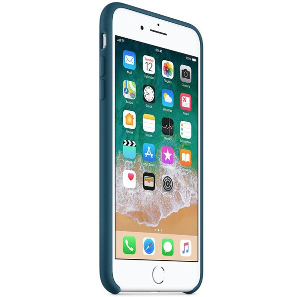 Apple Coque en silicone Apple iPhone 8 Plus / 7 Plus - Cosmos Blue